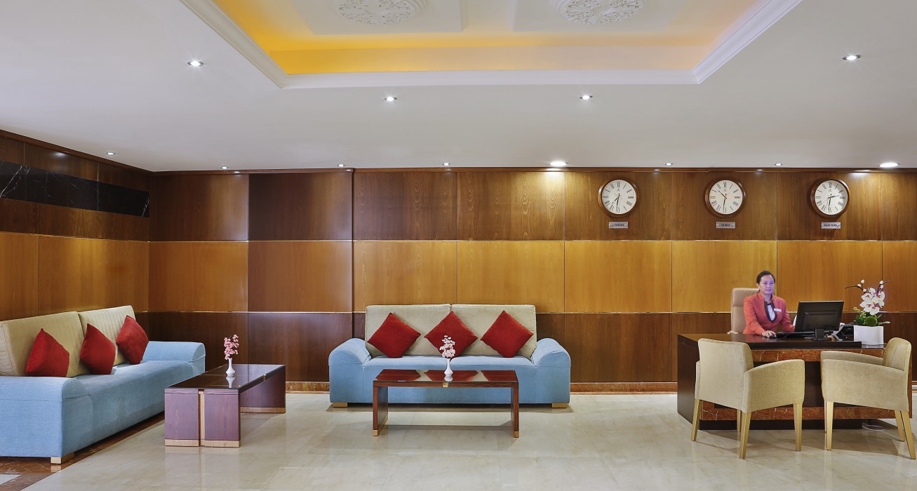 Lobby at Gateway Hotel, DUBAI