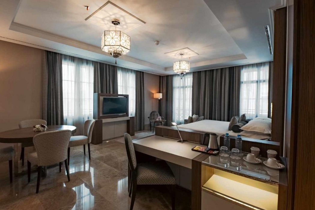 Lobby at Cirta Hotel, CONSTANTINE