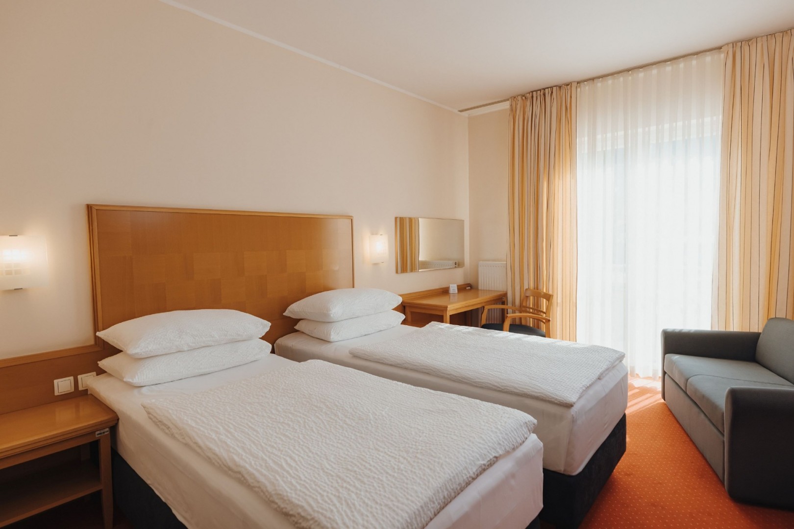 Twin Room with Balcony R1
