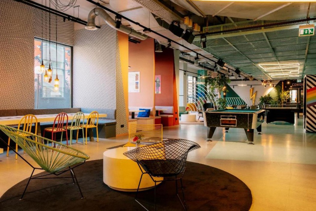 Lobby at The Social Hub Amsterdam West 4*, AMSTERDAM