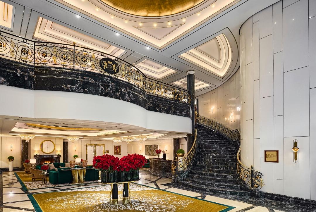 Lobby at Breidenbacher Hof, DUSSELDORF