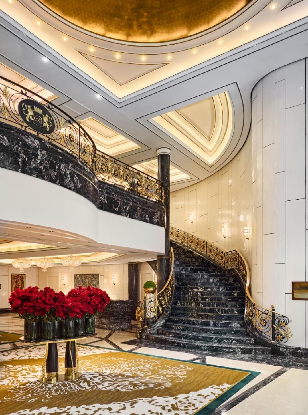 Lobby at Breidenbacher Hof, DUSSELDORF