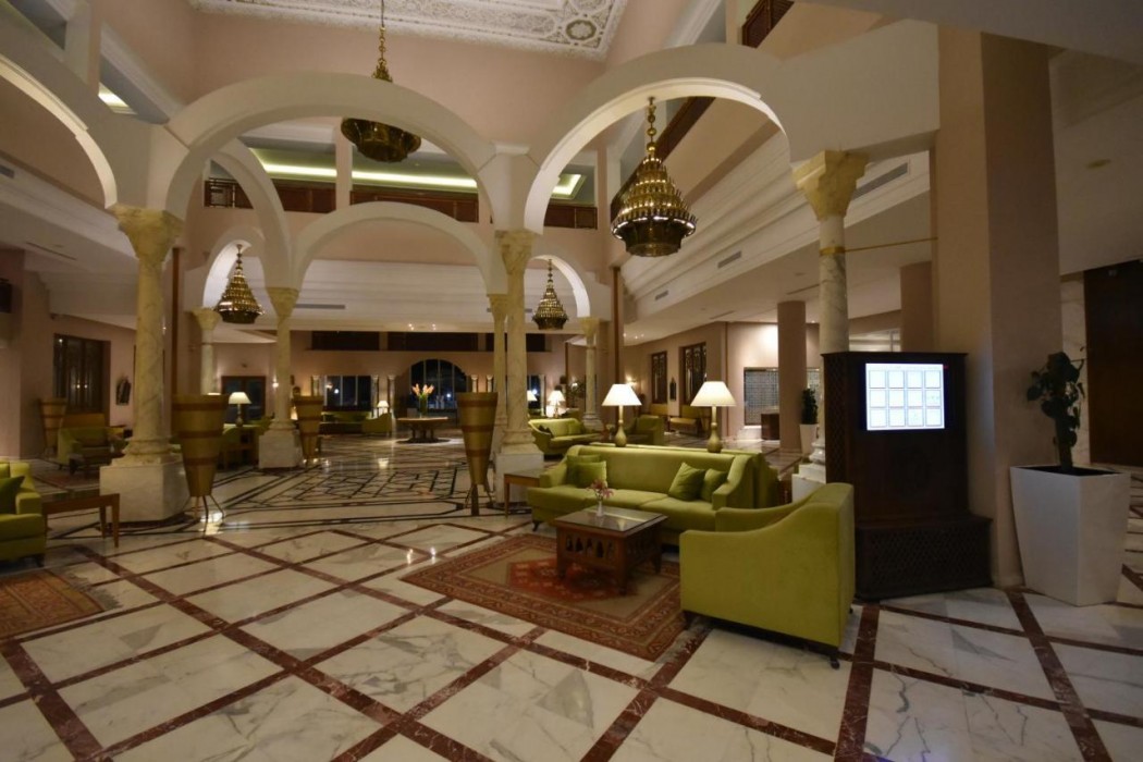 Lobby at Verdi Tunis Beach Resort, LA MARSA