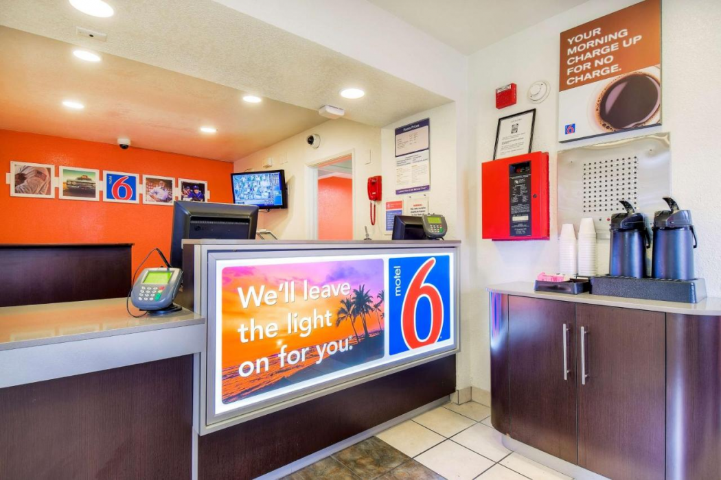 Lobby at Motel6 Chino, CA - Los Angeles Ontario, CHINO - CA