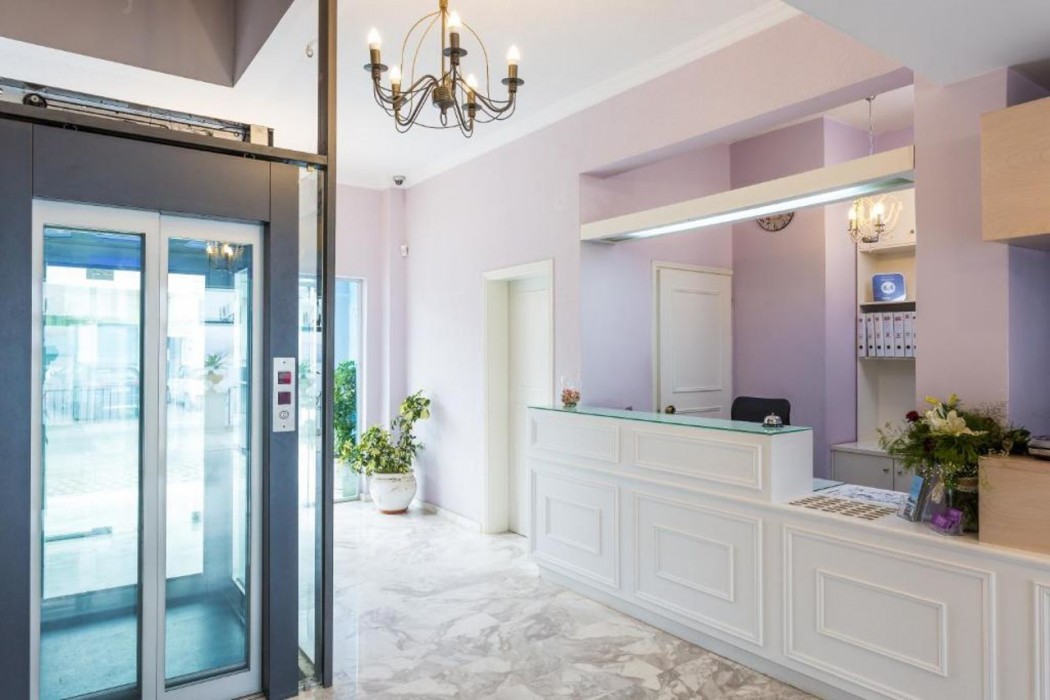 Lobby at Palazzo Greco Boutique Hotel, Agios Vasileios