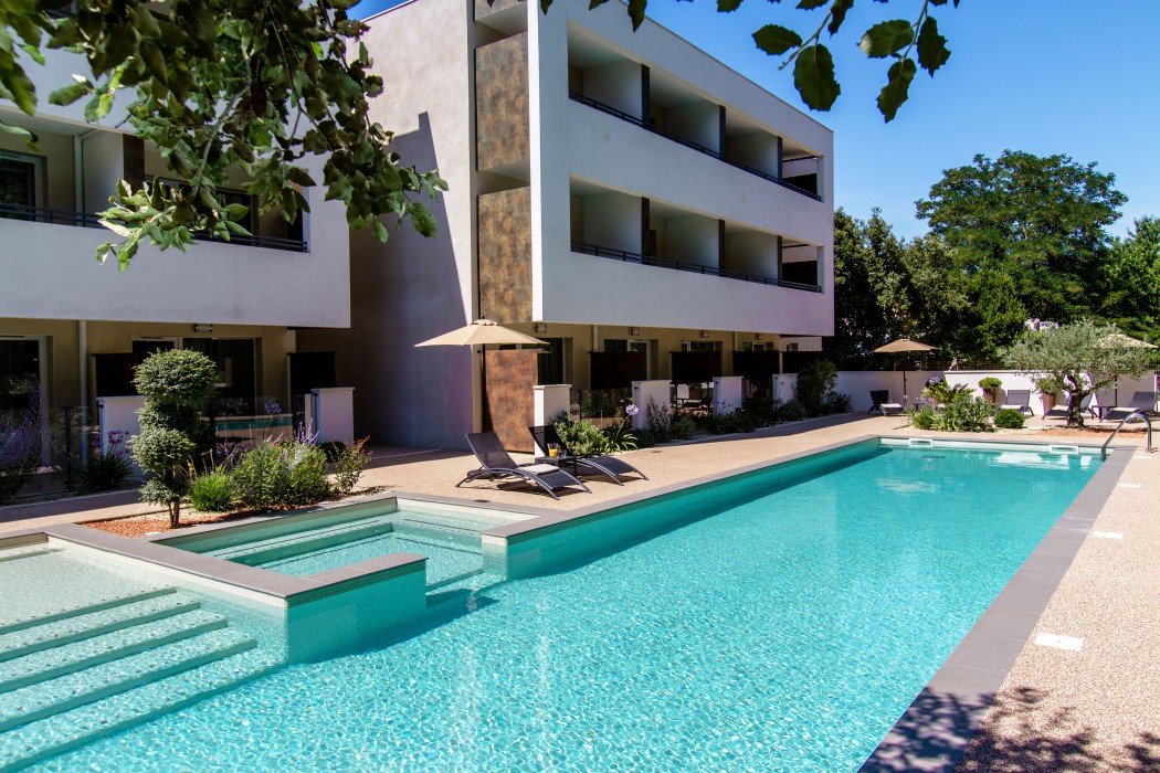 Swimming pool area