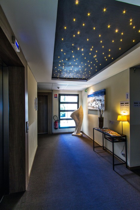 Hotel corridor