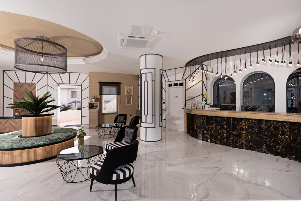 Lobby at Delfina Boutique (ex Delfina Art), Apokoronas