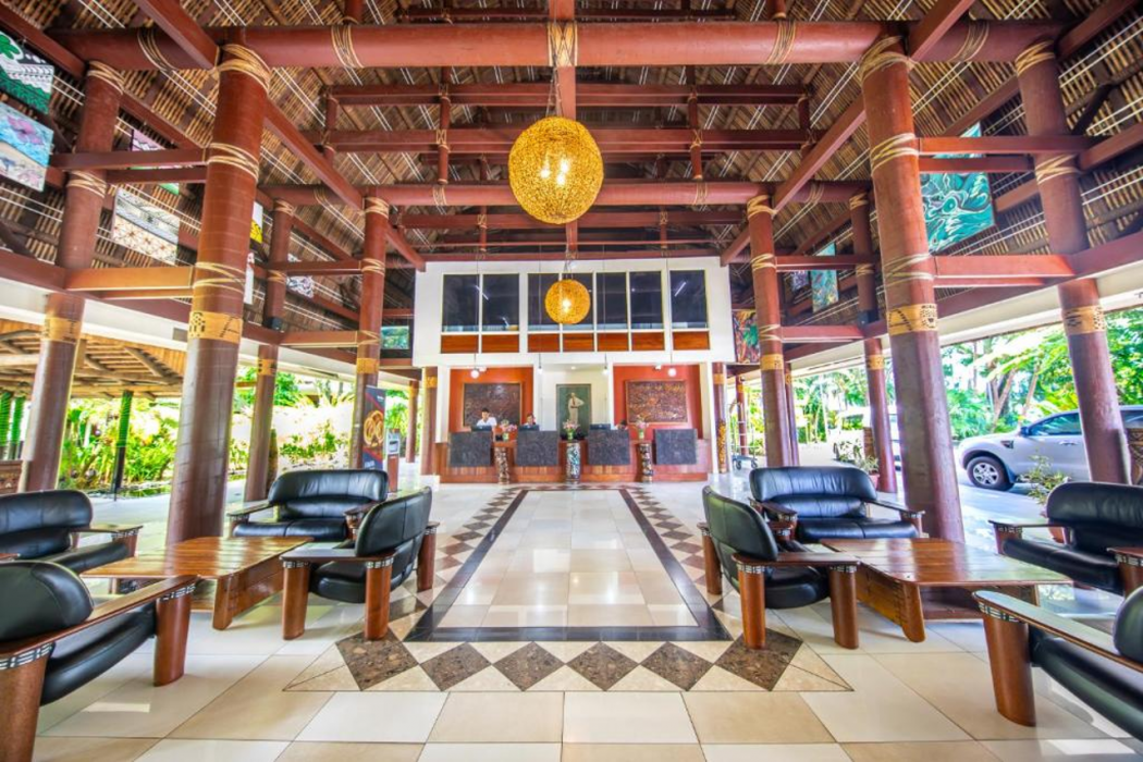 Lobby at Tanoa Tusitala Hotel, APIA - WS