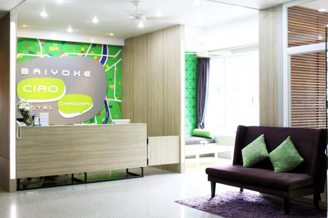 Lobby at Baiyoke Ciao Hotel, CHIANG MAI