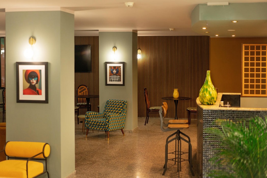 Lobby at Lime Hotel, RIMINI