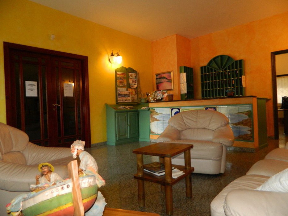 Lobby at Le Quattro Lune, OROSEI