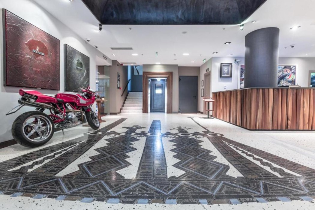 Lobby at Hotel Solun, SKOPJE