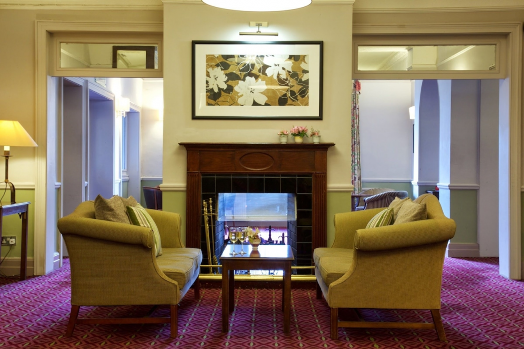 Lobby at Stourport Manor Hotel, STOURPORT-ON-SEVERN