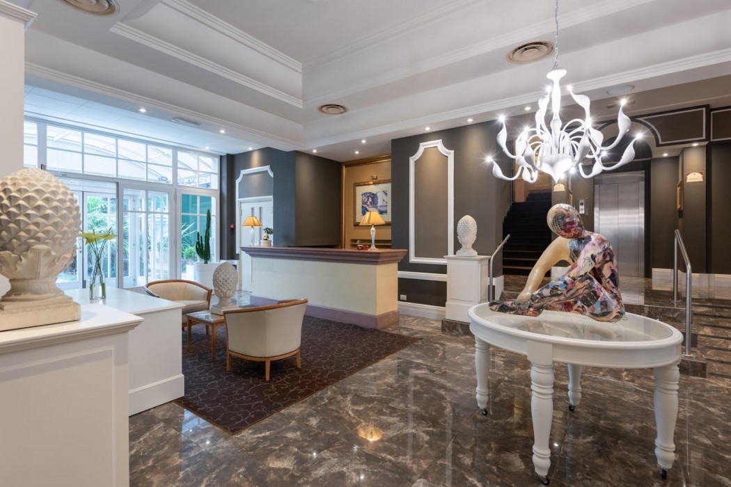 Lobby at Ambienthotels Villa Adriatica, RIMINI
