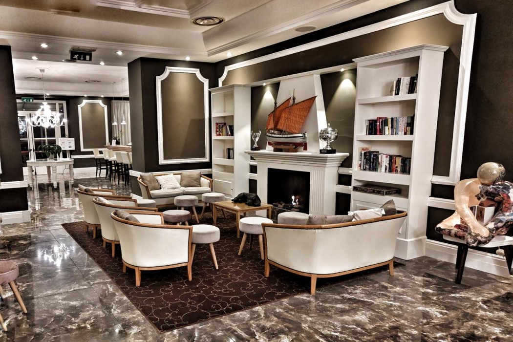 Lobby at Ambienthotels Villa Adriatica, RIMINI