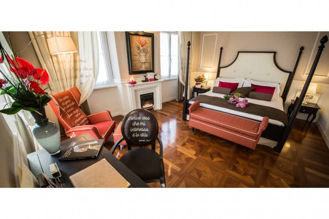 Room at Victoria Hotel Letterario, TRIESTE