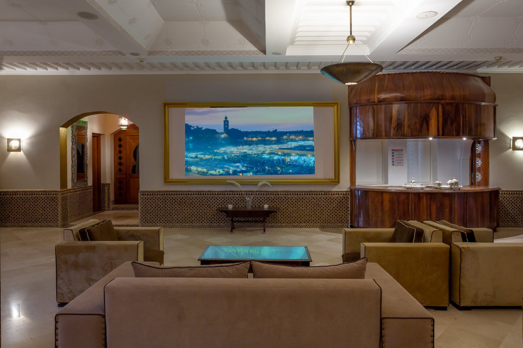 Lobby at Palais Jena Hotel & Spa, MARRAKECH