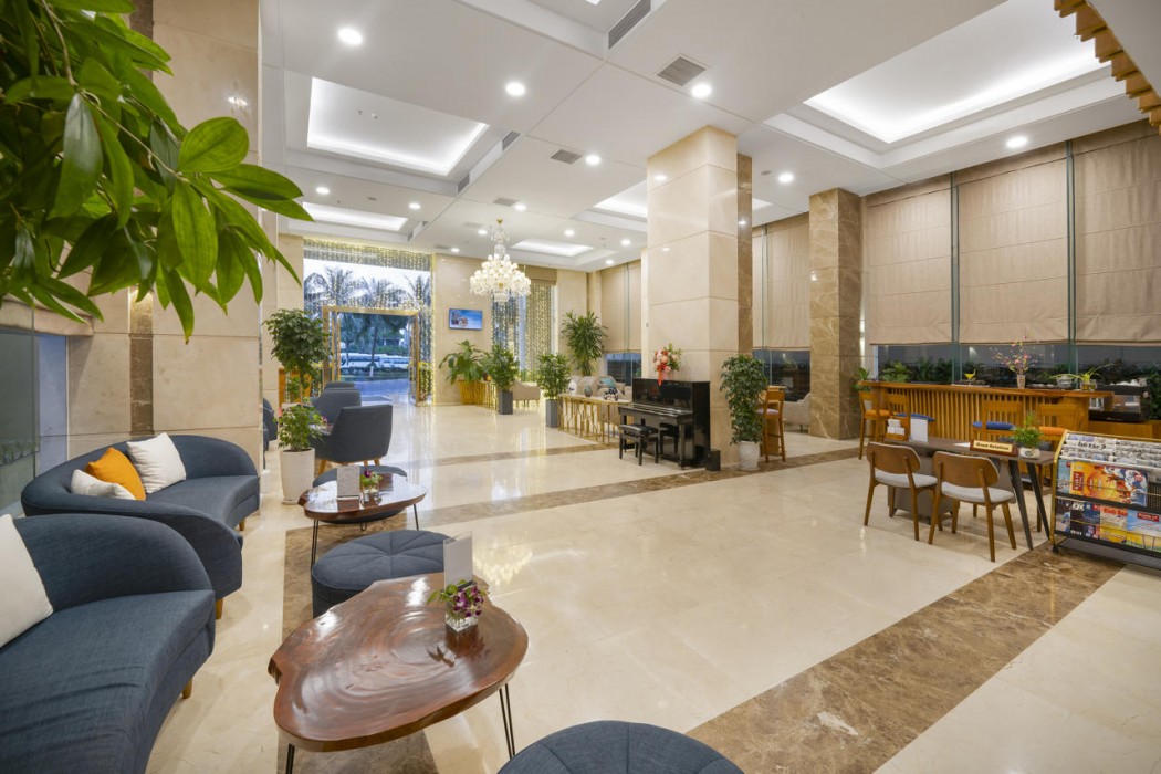 Lobby at Diamond Sea Hotel, DA NANG