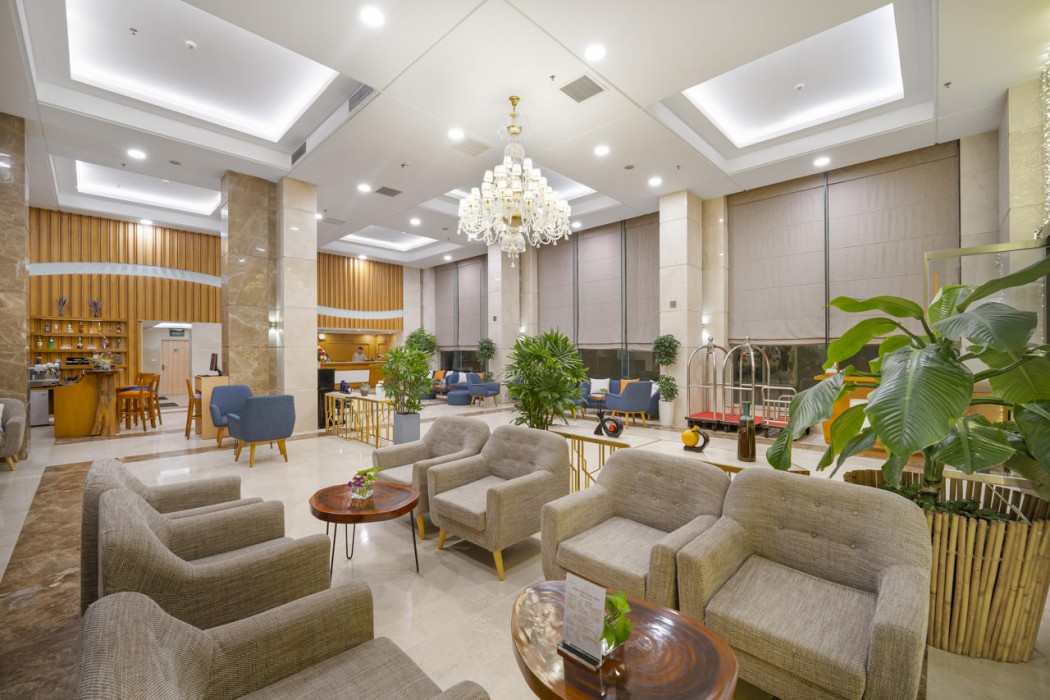 Lobby at Diamond Sea Hotel, DA NANG