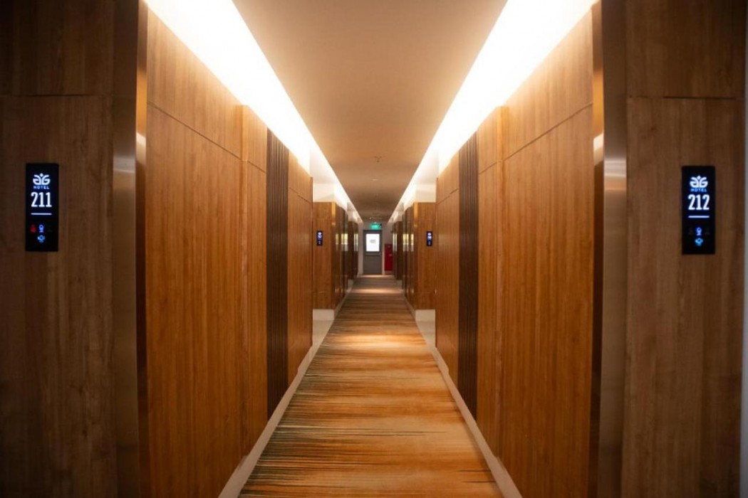 Lobby at AGlow Hotel Harbor Bay Batam, BATAM