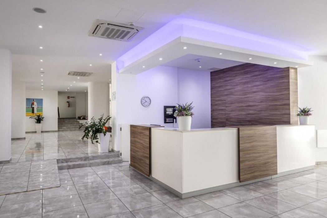 Lobby at Papantonia Hotel, PARALIMNI