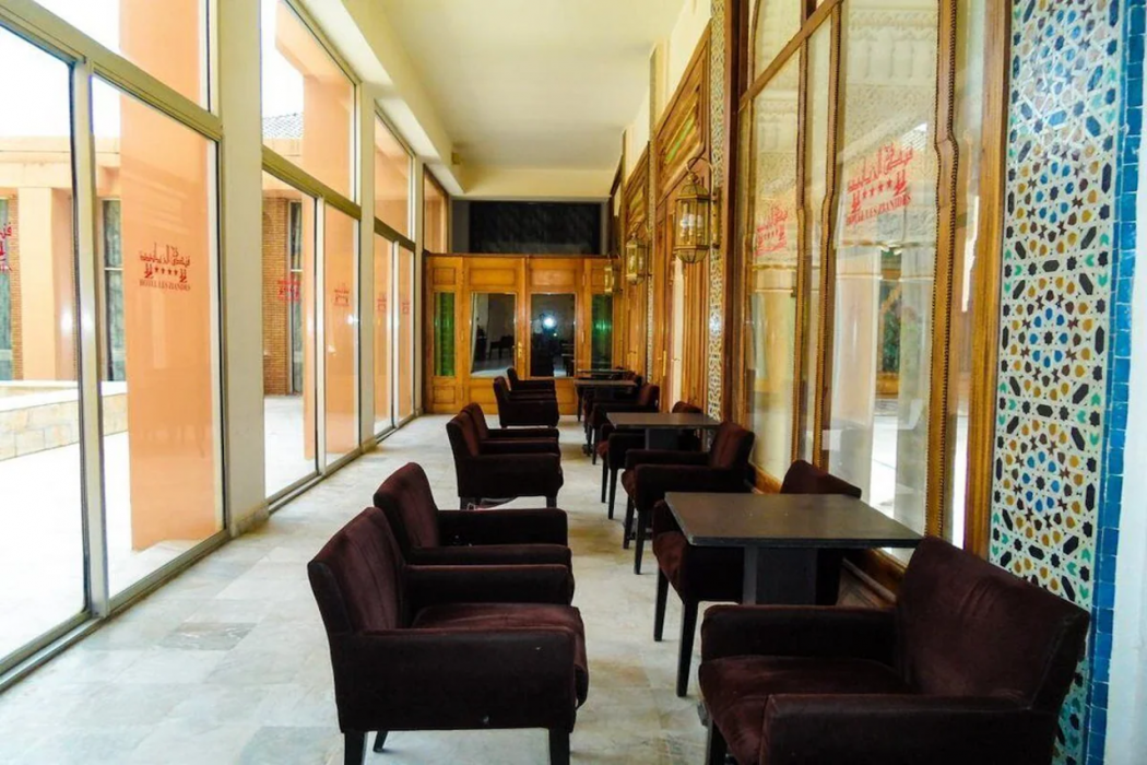 Lobby at Zianides, TLEMCEN