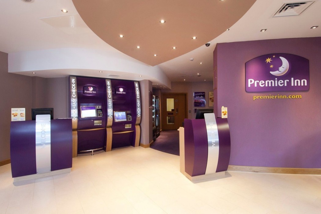 Lobby at Premier Inn Exeter Central St Davids, EXETER