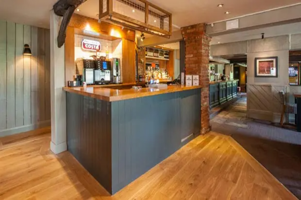Lobby at Premier Inn Gloucester (Little Witcombe), GLOUCESTER - UK
