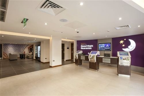 Lobby at Premier Inn London Holborn, LONDON