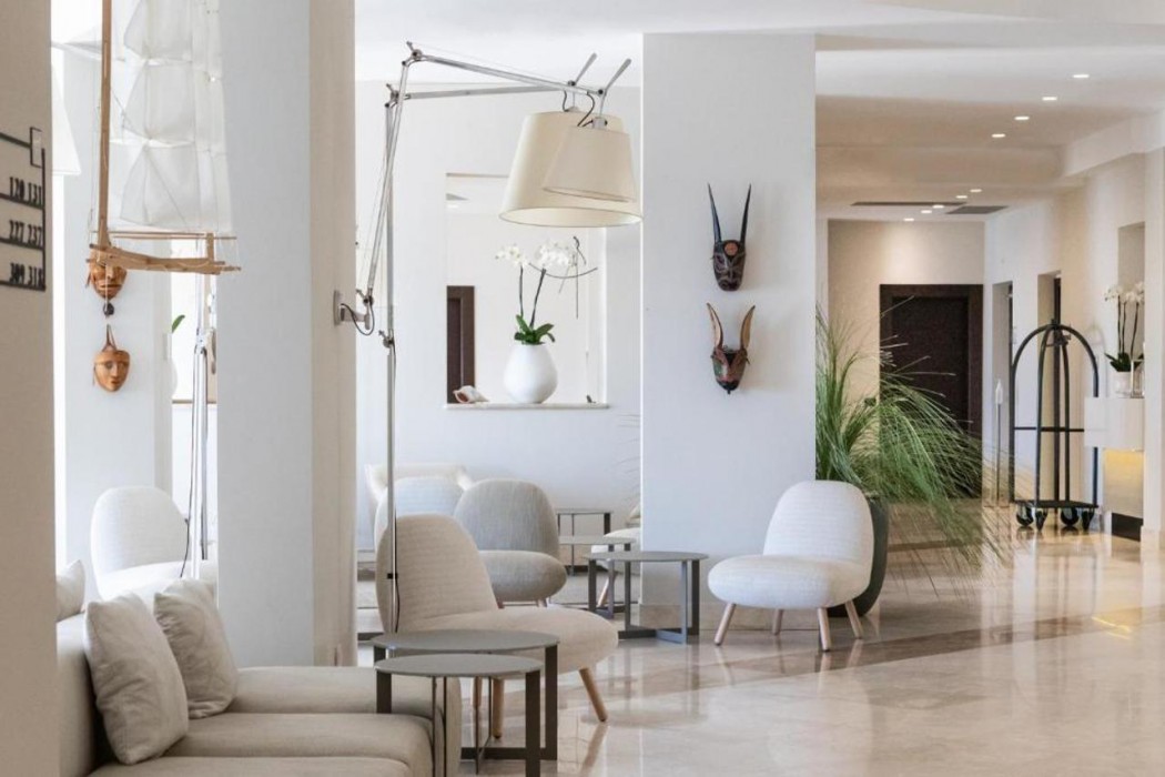 Lobby at Cala Cuncheddi - VRetreats, OLBIA