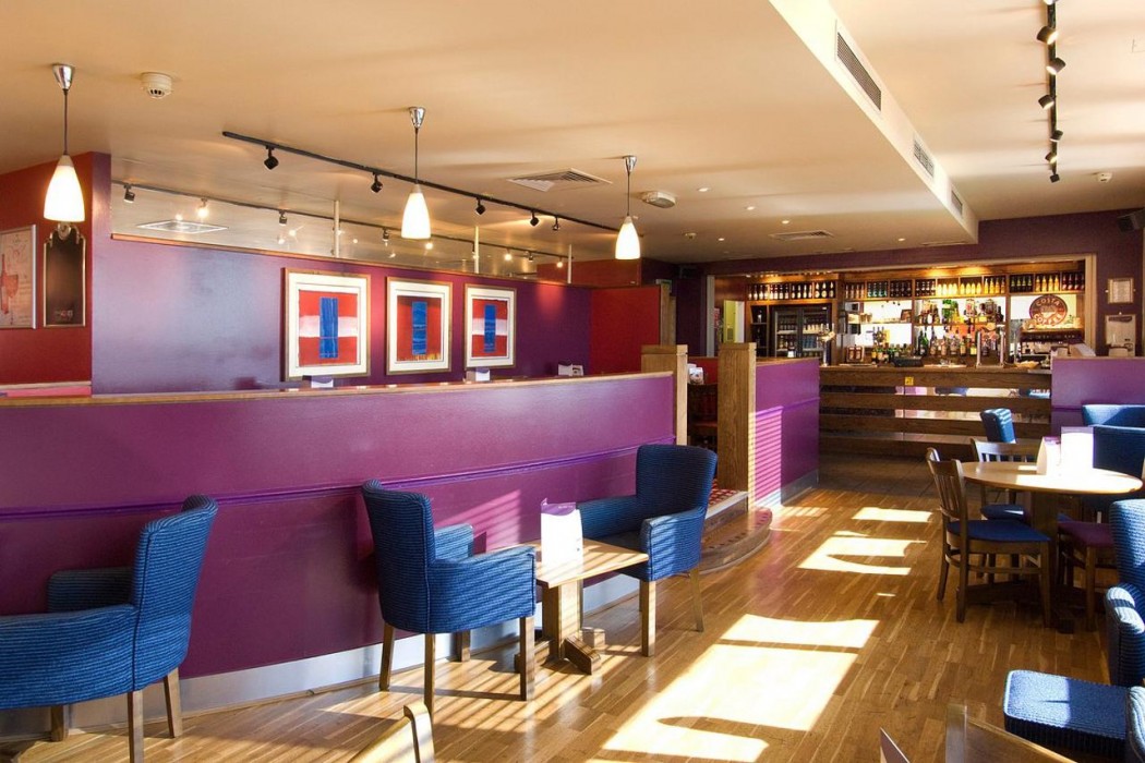 Lobby at Premier Inn Southampton City Centre, SOUTHAMPTON - UK