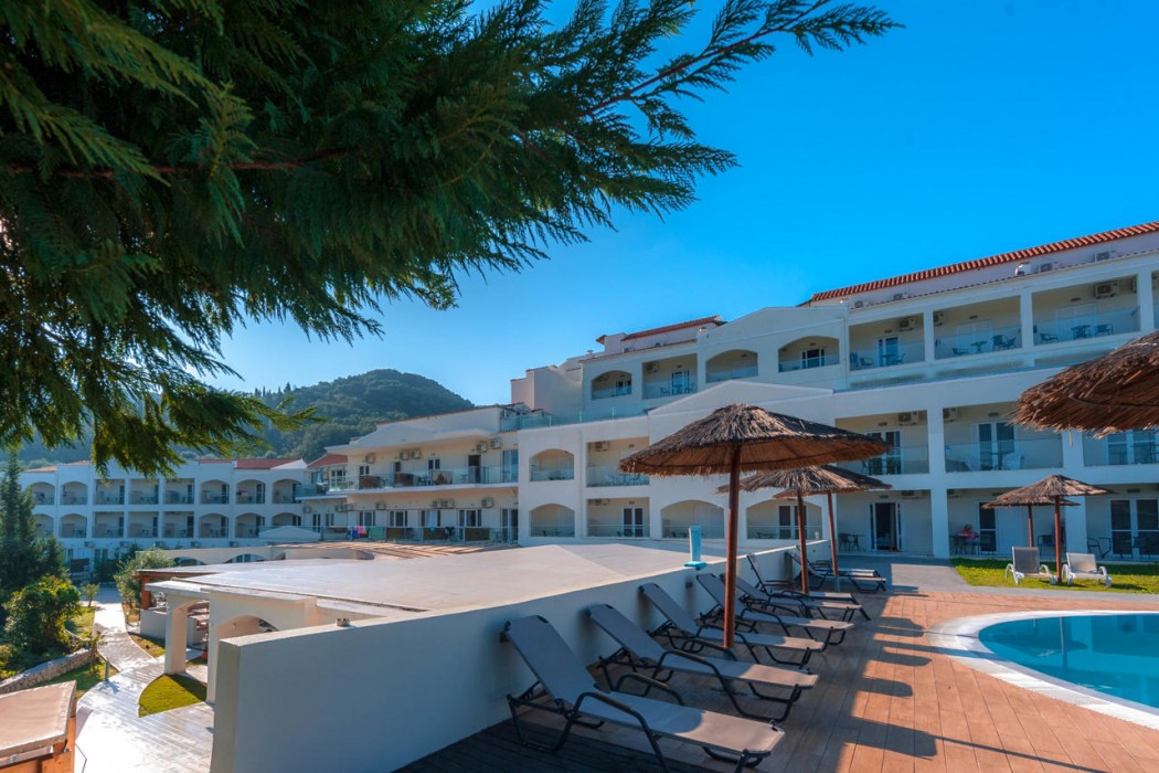 Saint George Palace in Agios Georgios Pagon