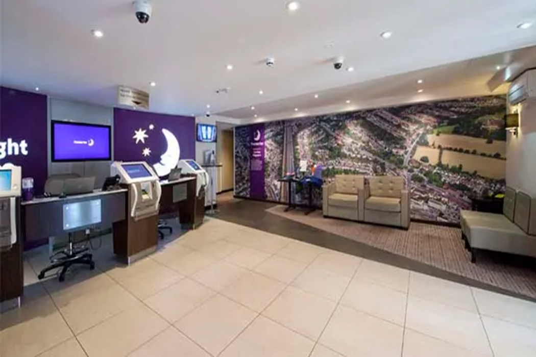Lobby at Premier Inn London Edgware, LONDON