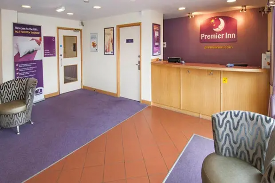 Lobby at Premier Inn Leeds East, LEEDS - UK