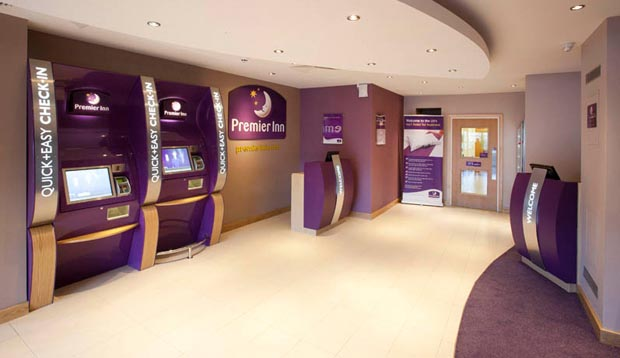 Lobby at Premier Inn Inverness Centre (River Ness), INVERNESS