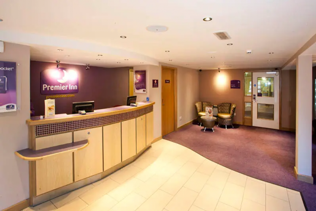 Lobby at Premier Inn Inverness West, INVERNESS