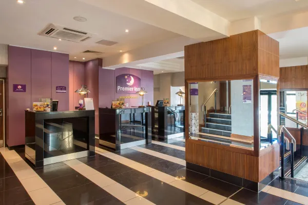 Lobby at Premier Inn Bournemouth Central, BOURNEMOUTH