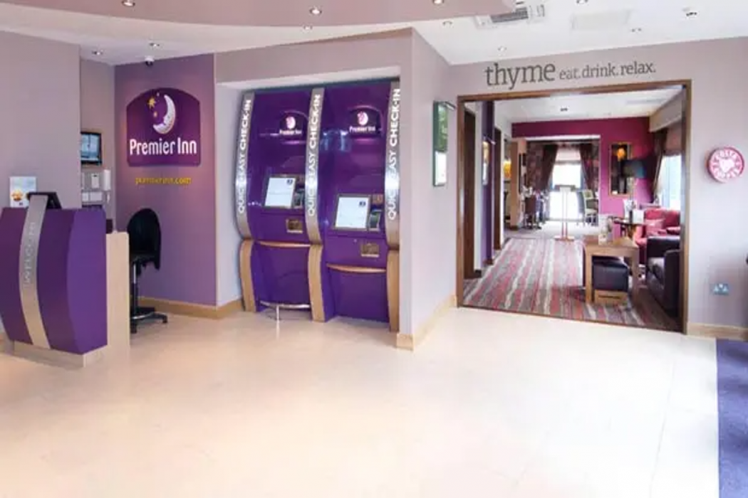 Lobby at Premier Inn Camberley, CAMBERLEY