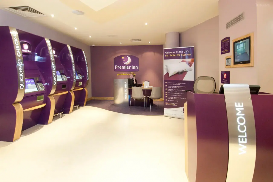 Lobby at Premier Inn Preston Central, PRESTON - UK