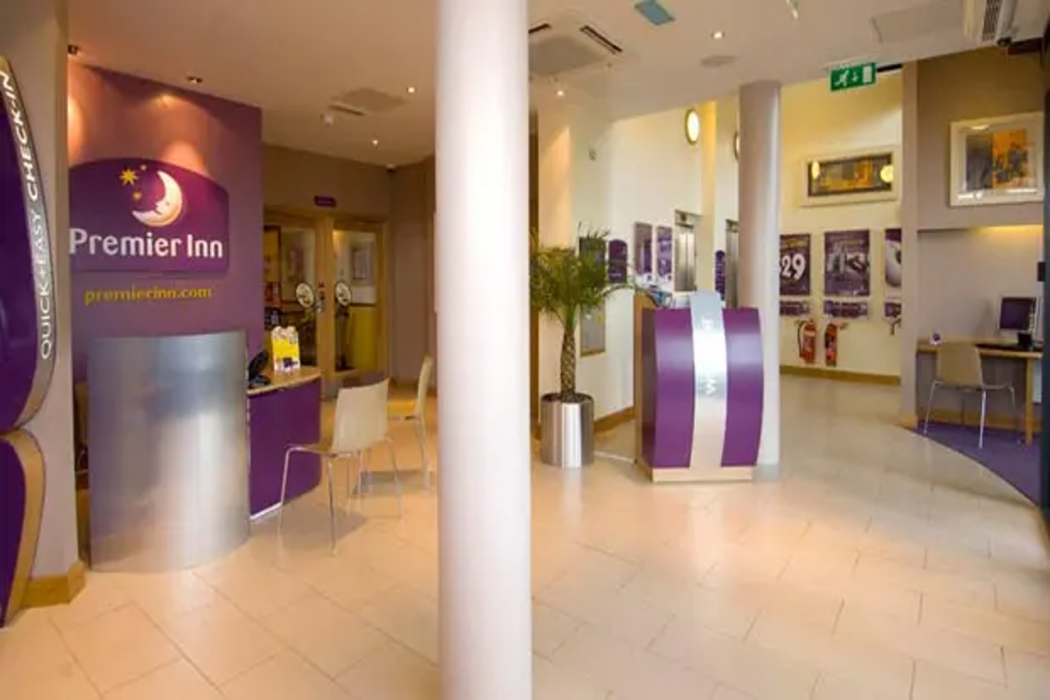 Lobby at Premier Inn Doncaster Central (High Fishergate), DONCASTER