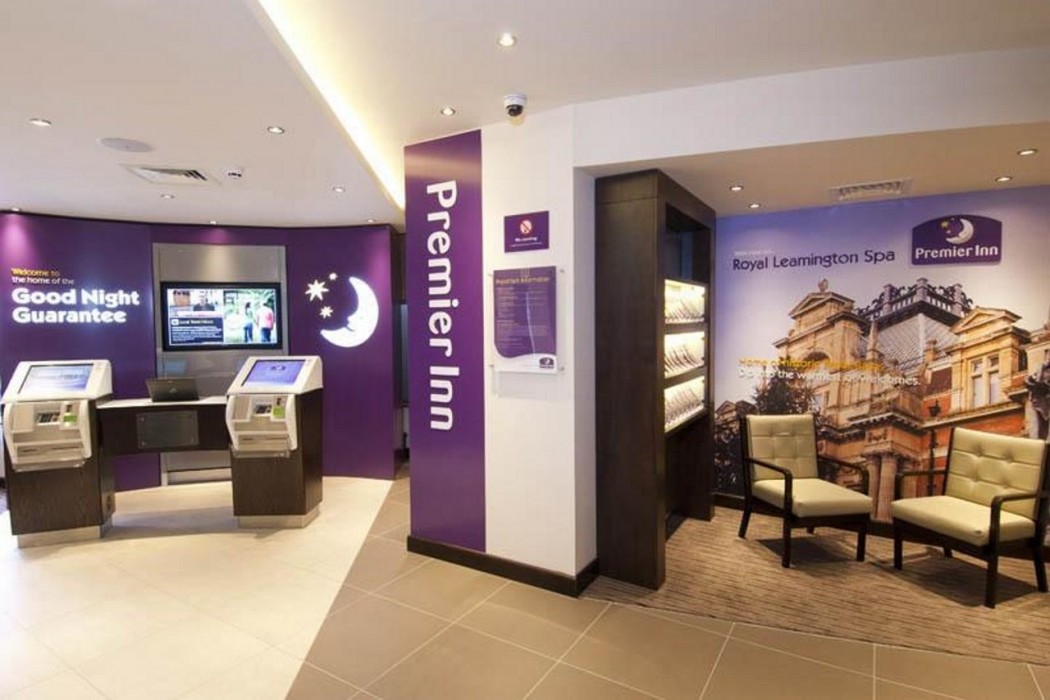 Lobby at Premier Inn Leamington Spa Town Centre, LEAMINGTON SPA
