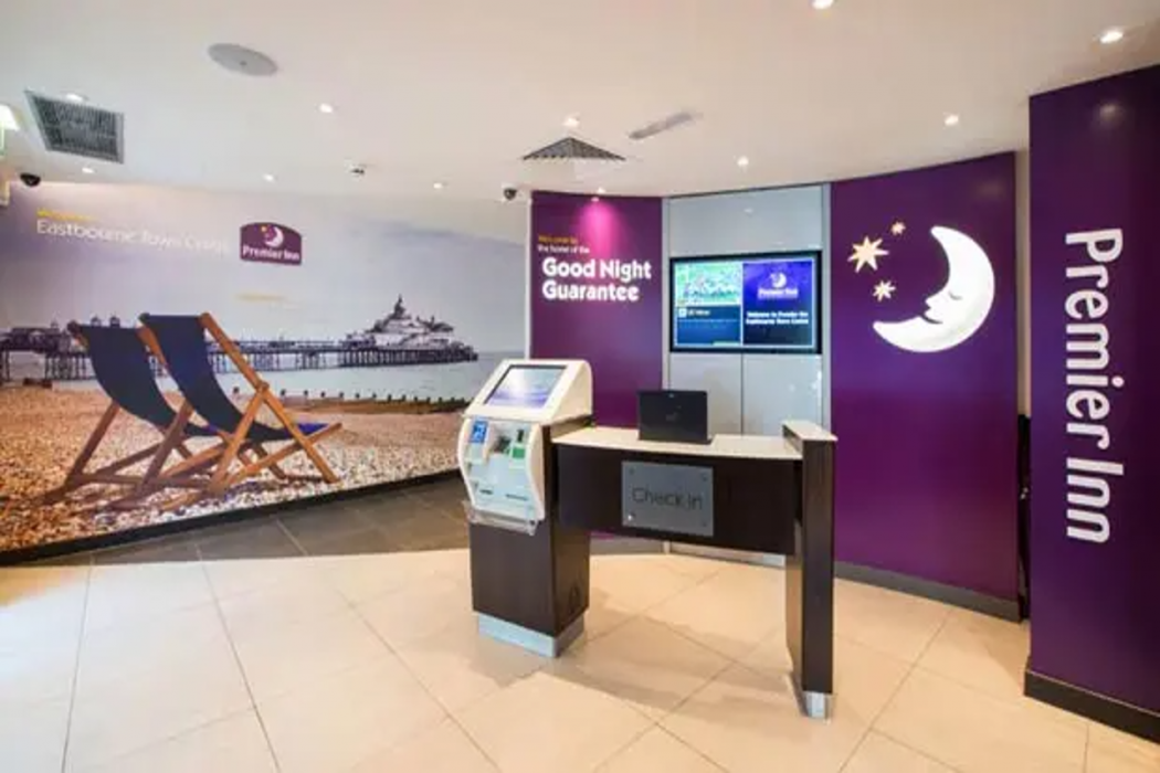 Lobby at Premier Inn Eastbourne Town Centre, EASTBOURNE