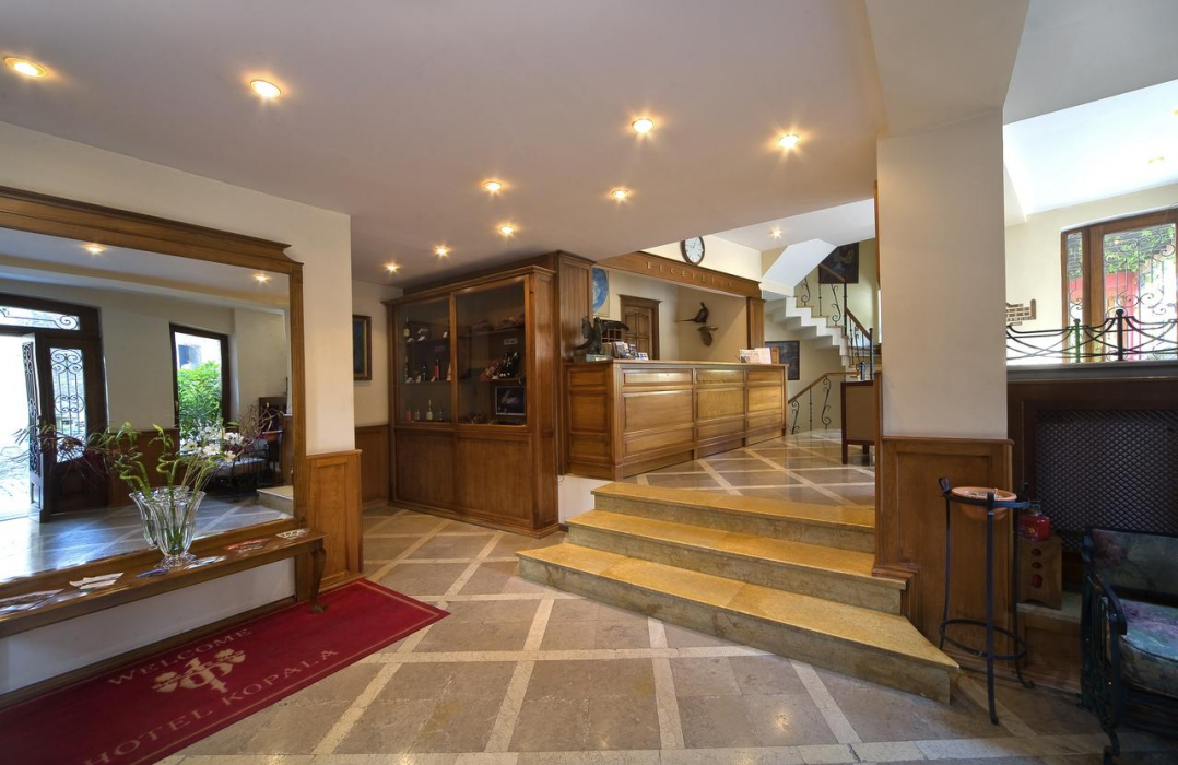 Lobby at Kopala Hotel, TBILISI