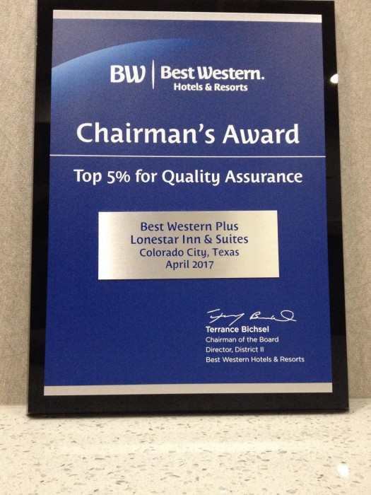 Best Western Plus Lonestar Inn and Suites 5/29