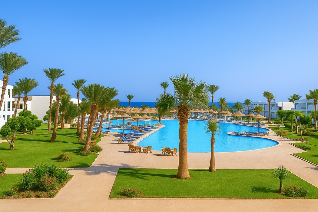 Jaz Palmariva Beach in MAKADI BAY - RED SEA