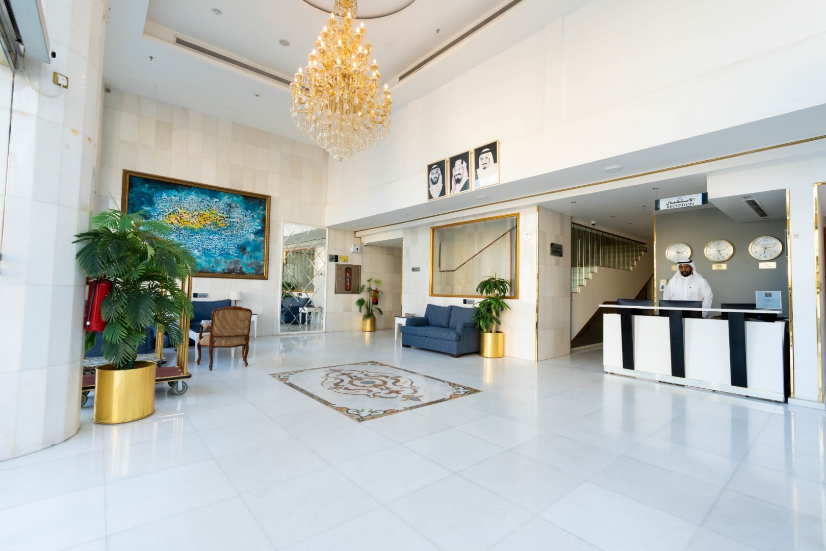 Lobby at Platinum 50, TAIF