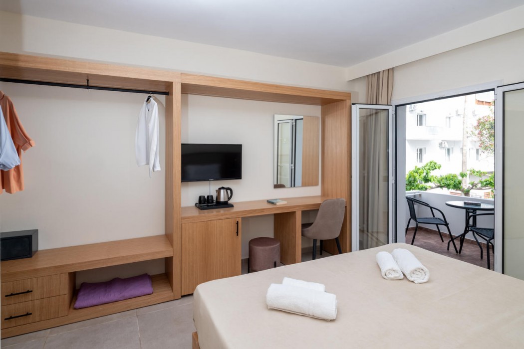 Room at Calypso Hotel, Matala