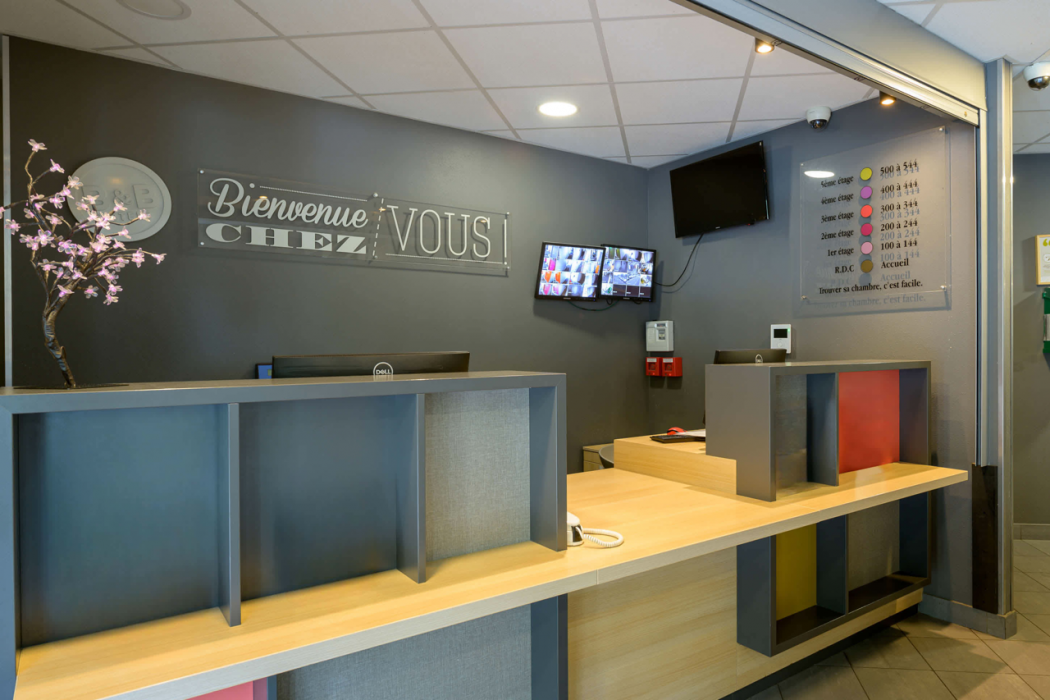 Lobby at B&B HOTEL Marne-la-Vallee Torcy Gare 3 etoiles, TORCY