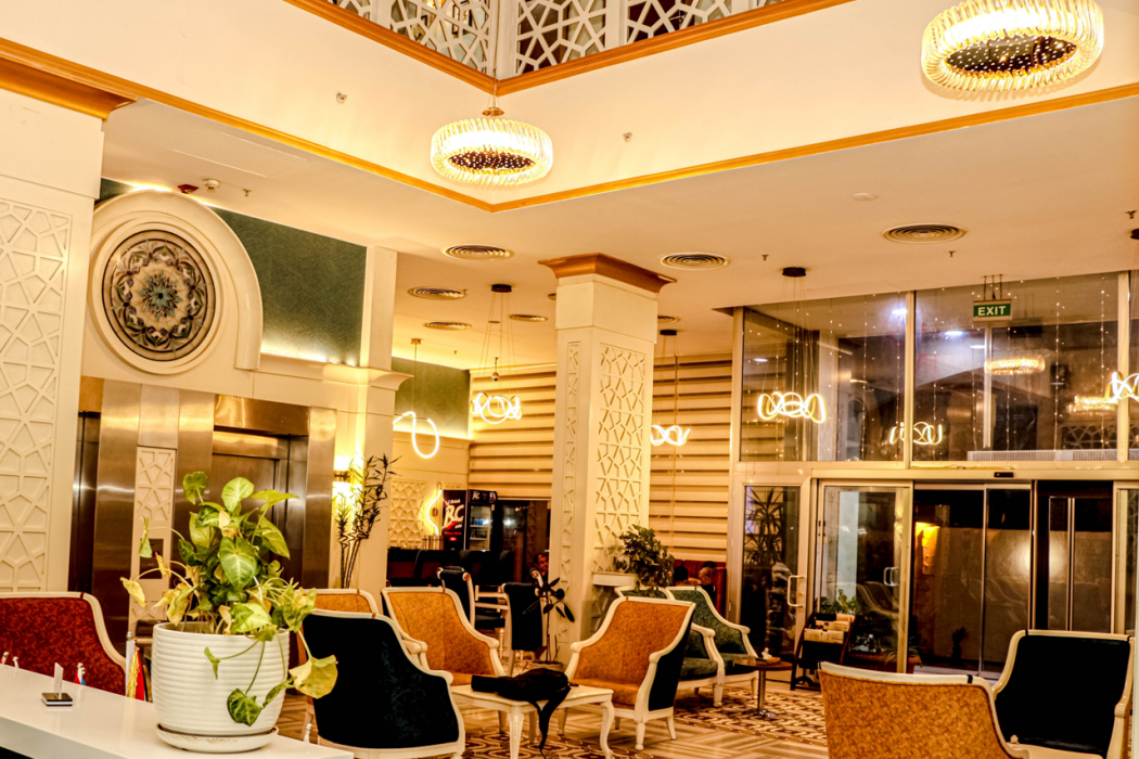 Lobby at Shams Al-Basra Hotel, BASRA